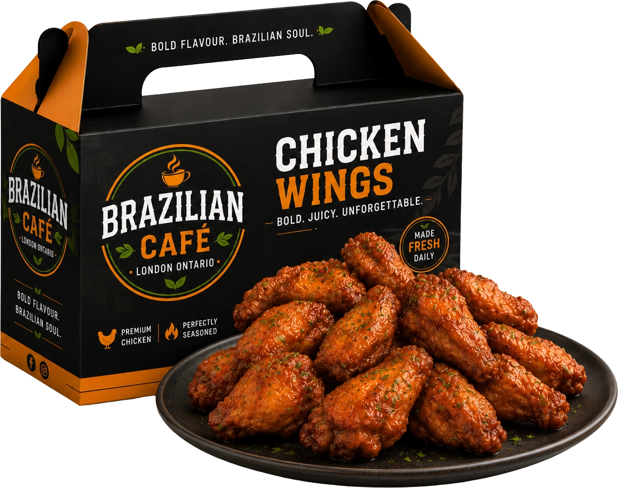 Brazilian Cafe chicken wings pack
